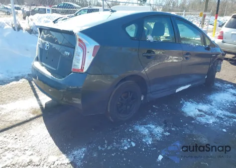 2012 Toyota Prius Three из США, поврежденный, VIN JTDKN3DU8C1499539